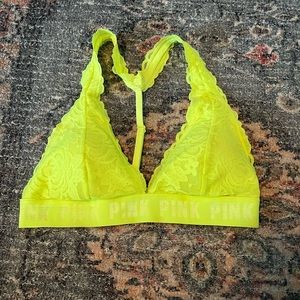Neon green/yellow bralette